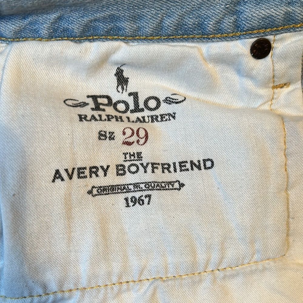 NWT - Polo Ralph Lauren - The Avery Boyfriend Patchwork Jean - Size 29 - Picture 7 of 8